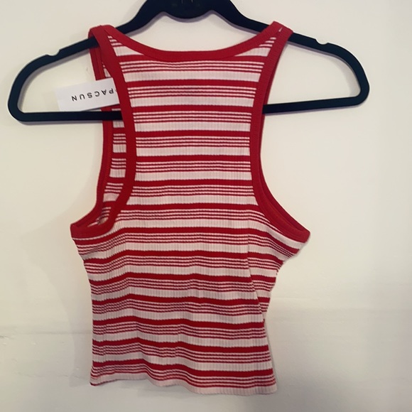 PACSun Me to We red and white halter top New with tags - Picture 2 of 2
